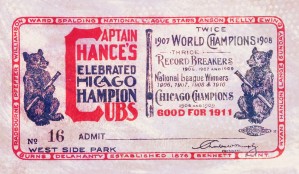 1911 Cubs Season Pass